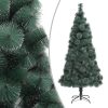 Artificial Christmas Tree Green PVC&PE – 120×70 cm, Without Flocked Snow