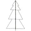 Christmas Cone Tree 160 LEDs Indoor and Outdoor – 120×78 cm