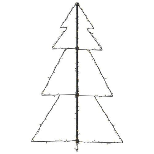 Christmas Cone Tree 160 LEDs Indoor and Outdoor – 120×78 cm