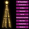 Christmas Cone Tree 70 Warm White LEDs Decoration – 120×50 cm