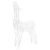 Acrylic Reindeer Family Christmas Decoration 300 LED – Warm White