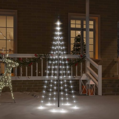 Christmas Tree on Flagpole LEDs