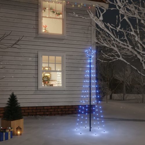 Christmas Tree with Spike LEDs – 180×70 cm, Blue