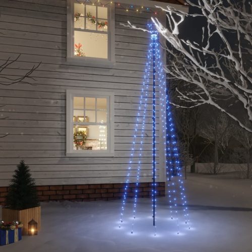 Christmas Tree with Spike LEDs – 300×100 cm, Blue