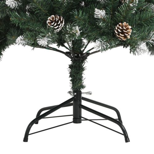 Artificial Christmas Tree with Stand Green PVC – 120×55 cm