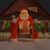 Christmas Inflatable Santa & Snowman Arch Gate LED – Model 5