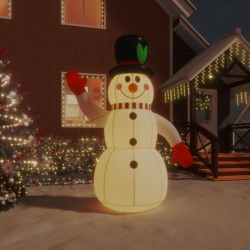 Christmas Inflatable Snowman with LEDs – 240 cm