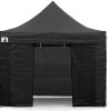 Gazebo Tent Marquee 3×3 PopUp Outdoor Wallaroo – Black