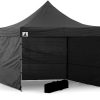 Gazebo Tent Marquee 3×3 PopUp Outdoor Wallaroo – Black