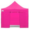 Gazebo Tent Marquee 3×3 PopUp Outdoor Wallaroo – Pink