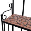 Mosaic Plant Stand – Terracotta