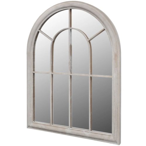 Rustic Arch Garden Mirror for Both Indoor and Outdoor Use – 89×69 cm