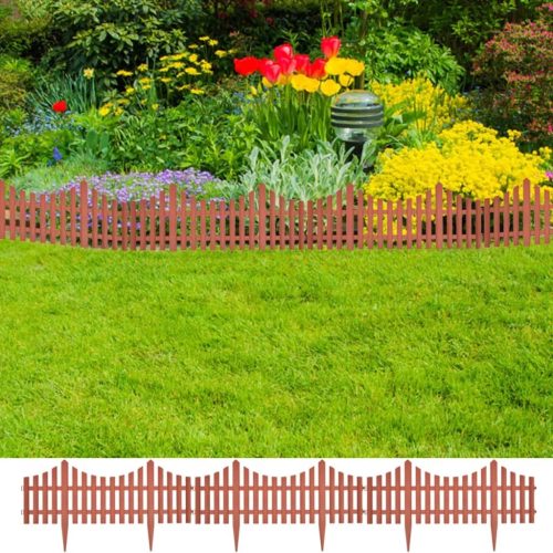 Lawn Divider 17 pcs / 10 m – Brown