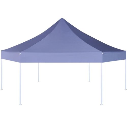 Hexagonal Pop-Up Foldable Marquee 3.6×3.1 m – Dark Blue