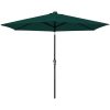 LED Cantilever Umbrella 3 m – Green