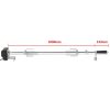 BBQ Rotisserie Spit with Motor Steel – 1000 mm