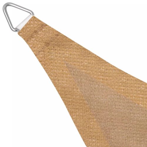 Sunshade Sail HDPE Triangular – 3.6×3.6×3.6 m, Beige