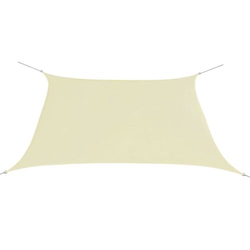 Sunshade Sail Oxford Fabric Square – 2×2 m, Cream