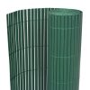 Double-Sided Garden Fence – 90×500 cm, Green