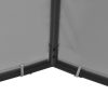 Gazebo Pavilion Tent Canopy Steel – 4×4 m, Anthracite