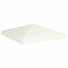 Gazebo Top Cover 310 g/m 3×3 m – White