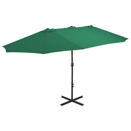 Outdoor Parasol with Aluminium Pole 460×270 cm