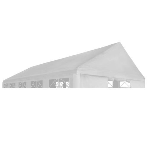 Party Tent Roof 5 x 10 m White