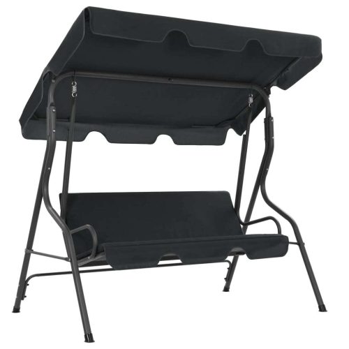 Garden Swing Bench 170x110x153 cm – Anthracite