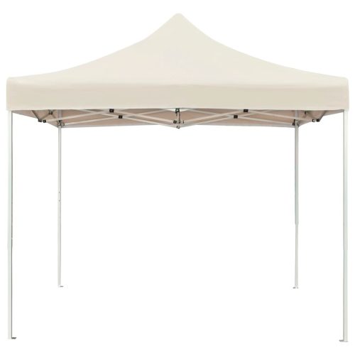 Professional Folding Party Tent Aluminium – 3×3 m, Cream