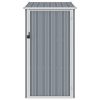 Garden Shed 87x98x159 cm Galvanised Steel – Grey