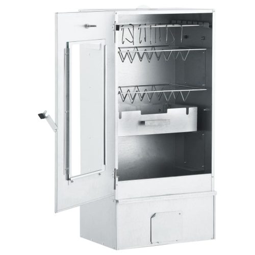 BBQ Oven Smoker with 1kg Wood Chips – 44.5x29x83 cm