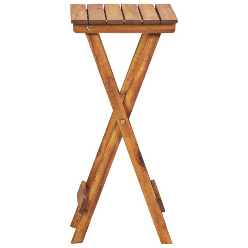 Plant Stand Solid Acacia Wood – 30x30x67 cm