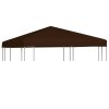 Gazebo Top Cover 310 g/m – 3×3 m, Brown