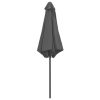 Outdoor Parasol with Aluminium Pole 270×246 cm – Anthracite