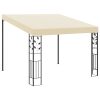 Wall-mounted Gazebo – 3x3x2.5 m, Cream