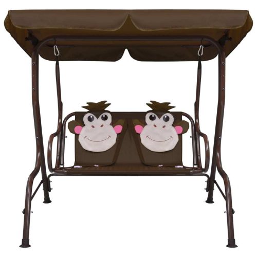 Kids Swing Bench 115x75x110 cm Fabric
