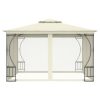 Gazebo with Nets – 300x300x265 cm, Cream