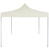 Professional Folding Party Tent 2×2 m Steel – Cream