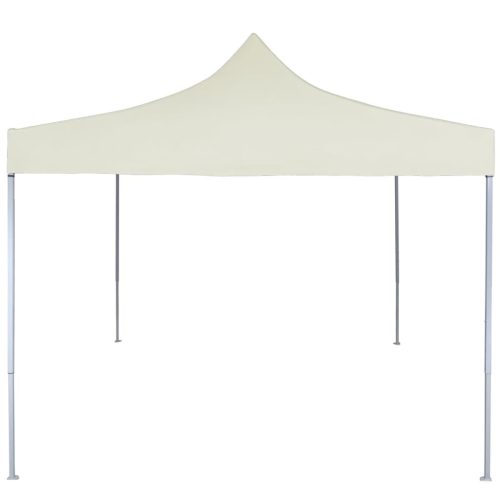 Professional Folding Party Tent 2×2 m Steel – Cream