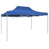 Professional Folding Party Tent 3×4 m Steel – Blue