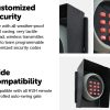 Wireless Keypad Entry For Swing And Sliding Gate with Metal Casing