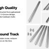 Sliding Gate Hardware Accessories Kit – Track – 4×1 m