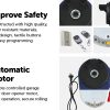 500N Max Automatic Garage Roller Door Opener Motor with Auto Reverse