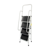 Foldable Non Slip 4 Step Steel Ladder