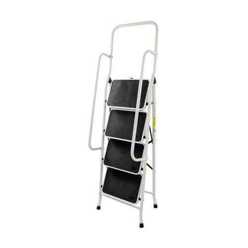 Foldable Non Slip 4 Step Steel Ladder