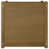 Garden Planter 60x60x60 cm Solid Pinewood – Honey Brown, 1