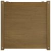 Garden Planter 60x60x60 cm Solid Pinewood – Honey Brown, 1