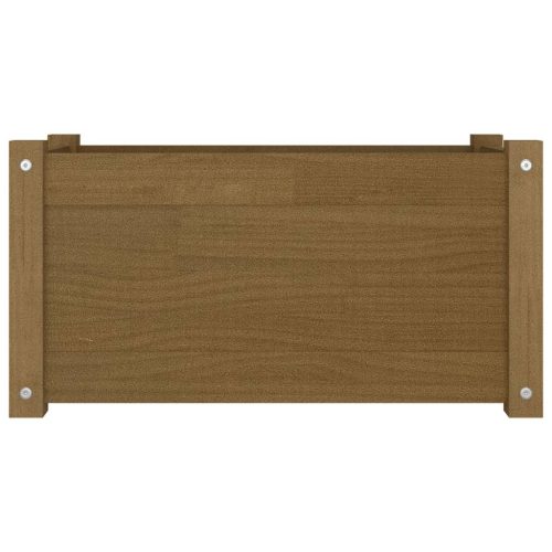 Garden Planter 60x31x31 cm Solid Pinewood – Honey Brown, 2