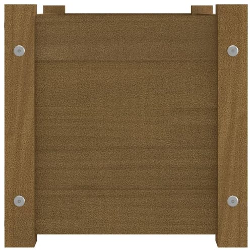Garden Planter 60x31x31 cm Solid Pinewood – Honey Brown, 2
