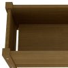 Garden Planter 60x31x31 cm Solid Pinewood – Honey Brown, 2